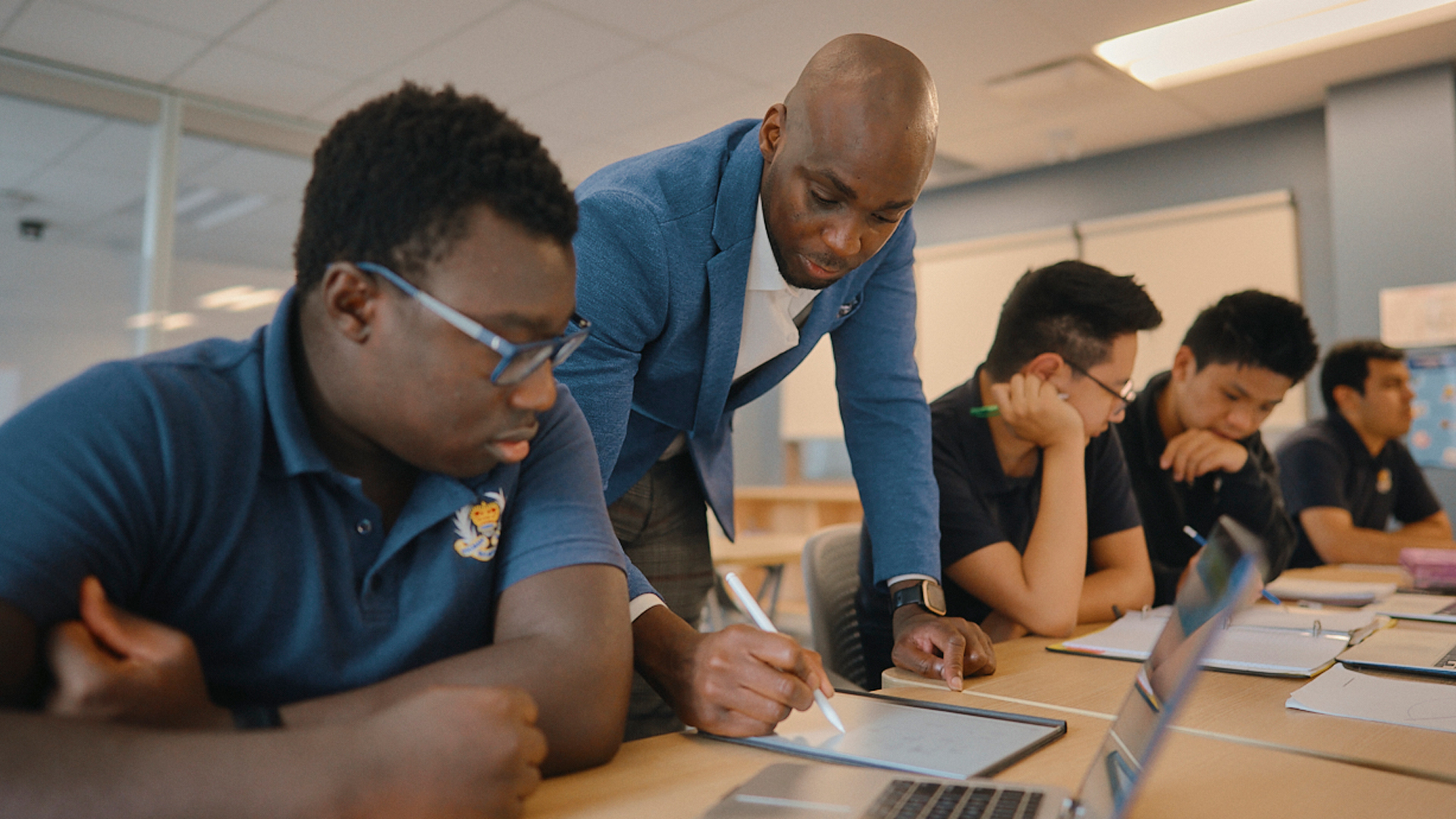 Students in classroom setting